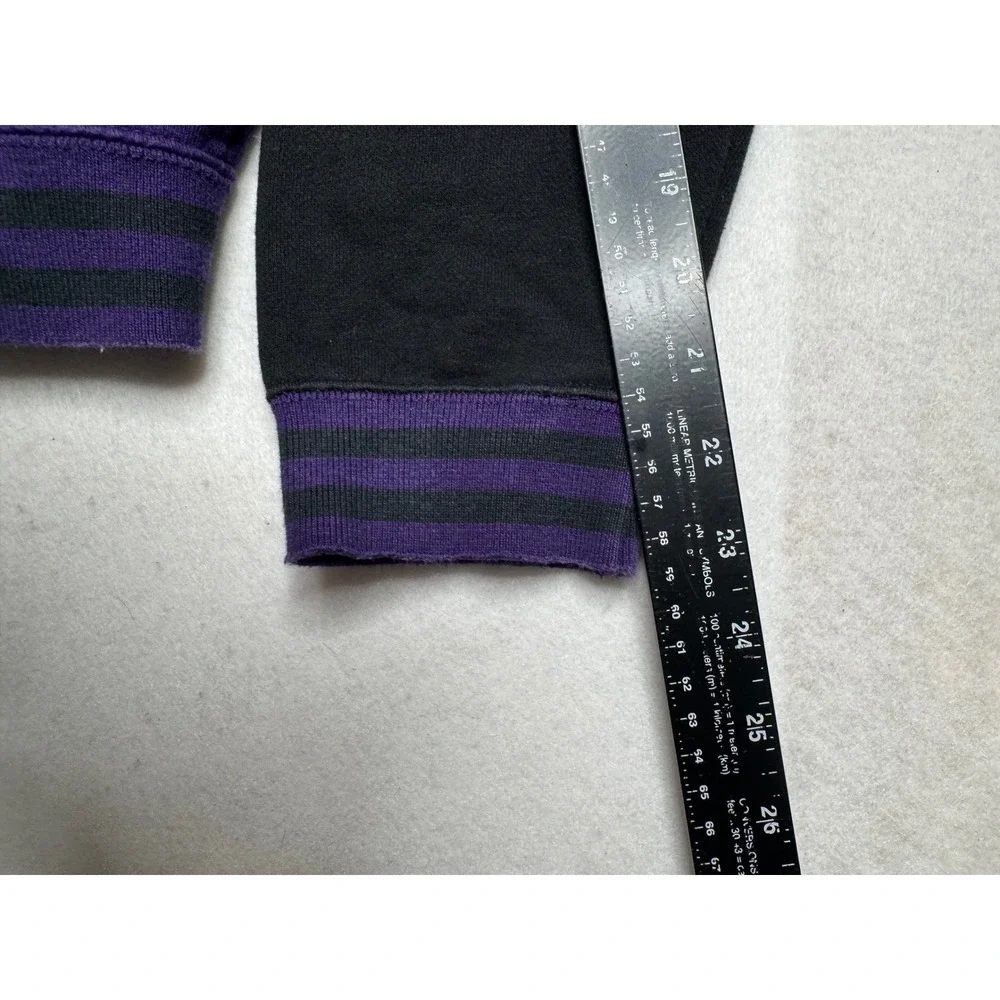 Sacramento‎ Kings antigua sports youth XL Snap Front Varsity Jacket Purple Black